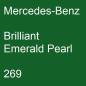 Preview: Mercedes-Benz, Brilliant Emerald Pearl, 269.